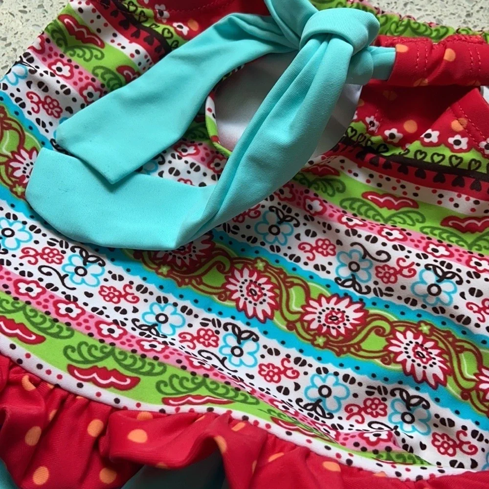Floatimini Swim Suit Toddler Girl Size 2 - Picture 10 of 11